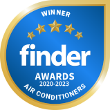 Finder award for best air-conditioner brand 2020-2023